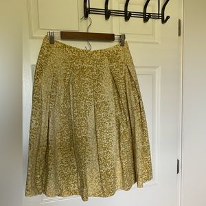 Talbot’s Watercolor-Print Skirt with Pockets